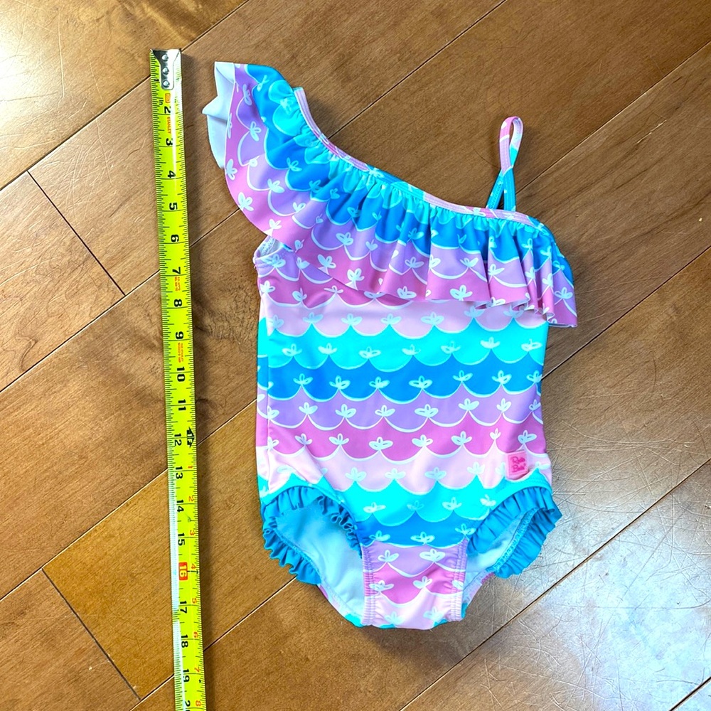 Rufflebutts Mermaid onepiece swimsuit